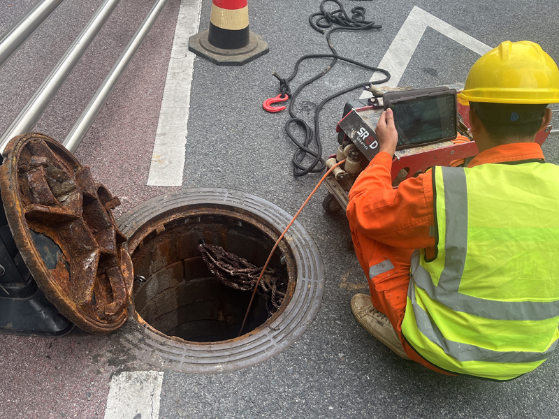 盛和家园市政管道内窥检测